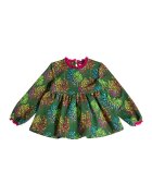 Agatha Ruiz de la Prada Bluza cu imprimeu si decolteu la baza gatului - Multicolor