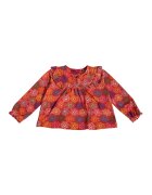 Agatha Ruiz de la Prada Bluza cu imprimeu si guler Peter Pan - Multicolor