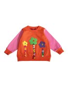 Agatha Ruiz de la Prada Bluza de trening cu decolteu la baza gatului - din amestec de bumbac - Multicolor