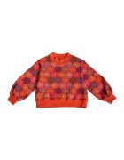 Agatha Ruiz de la Prada Bluza de trening cu decolteu la baza gatului - din amestec de bumbac - Multicolor