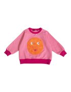 Agatha Ruiz de la Prada Bluza de trening cu decolteu la baza gatului si design grafic - Fucsia