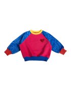 Agatha Ruiz de la Prada Bluza de trening cu decolteu la baza gatului si maneci lungi - Multicolor
