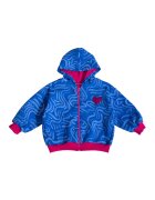 Agatha Ruiz de la Prada Hanorac cu model si maneci cazute - Albastru