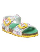 Agatha Ruiz de la Prada Sandale copii - 302669295 - Piele ecologica - Alb - Alb