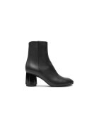 AGL Ghete dama Piele naturala - Negru - Negru