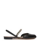AGL Sandale dama 303581787 - Piele naturala - Negru - Negru