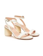 AGL Sandale dama 305288745 - Piele naturala - Bej - Bej