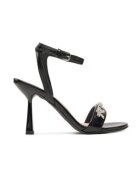AGL Sandale dama Piele naturala - Negru - Negru