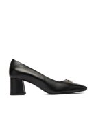 Aigner Pantofi dama - toc - piele naturala - negru