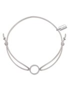 AILORIA Bratara ajustabila cu element rotund si zirconia Laure 29243 - Argintiu