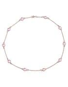AILORIA Colier de argint decorat cu zirconia Lavande - Auriu