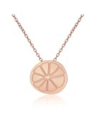 AILORIA Colier de otel inoxidabil cu pandantiv in forma de lamaie Citronnade - Auriu rose