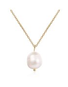 AILORIA Colier din argint placat cu aur si perla de apa dulce Sakura 2939918K - Auriu