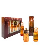 Ajmal Set Cadou Shine - Femei : 75 ml Apa de de Parfum + 100 ml Lotiune de corp + Hair Mist 30 ml + Deodorant 200 ml
