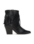 Aldo Botine dama - piele naturala - negru