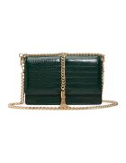 Aldo Geanta crossbody cu bareta din lant Lilitha - Verde padure