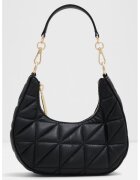 Aldo Geanta crossbody din piele ecologica cu bareta din lant Ellison - Negru
