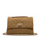 Aldo Geanta crossbody din piele ecologica cu bareta din lant Simkee - Bej