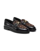 Aldo Mocasini dama - piele naturala - Negru/Maro
