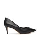 Aldo Pantofi dama - toc inalt - piele naturala - negru
