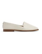 Aldo Pantofi loafer de piele Caraelia - Alb