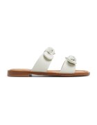Aldo Papuci de piele Creekside - Alb murdar