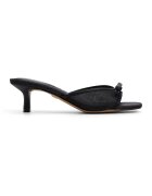 Aldo Sandale cu toc si funda decorativa Begoniaa - Negru