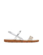 Aldo Sandale dama 14003461 - Piele ecologica - Argintiu - Argintiu