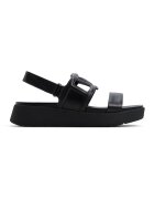 Aldo Sandale flatform de piele Onuvia - Negru