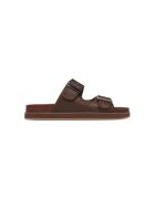 Aldo Slapi barbati 13963586 - Piele naturala - Maro - Maro