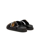 Aldo Slapi dama 13904966 - Piele naturala - Negru - Negru