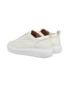 Alexander Smith Pantofi sport barbati Piele naturala - Alb - Alb