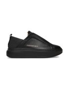 Alexander Smith Tenisi dama din piele naturala - Negru - - Negru