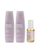 Alfaparf Milano Set Alfaparf Lisse Design Keratin Therapy Maintenance: 250 ml - Sampon + 250 - ml Balsam + 50 - ml Ulei de par