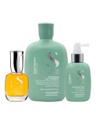 Alfaparf Milano Set anti-cadere Scalp Energizing Sampon 250 ml + Tonic 125 ml + Ulei Cristalli Liquidi 15 ml