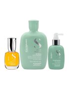 Alfaparf Milano Set anti-matreata Scalp Rebalance Sampon 250 ml + Tonic 125 ml + Ulei Cristalli Liquidi - 15 ml