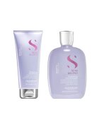 Alfaparf Milano Set pentru netezire Semi Di Lino Sampon 250 ml - Balsam 200 ml