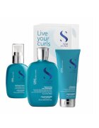 Alfaparf Milano Set pentru par ondulat Curls Sampon ml - ml - Spray 125 ml