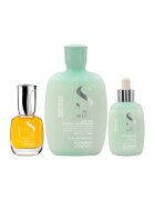 Alfaparf Milano Set pentru scalp sensibil Calming Sampon 250 ml + Tonic Calmant 125 ml + Ulei Cristalli Liquidi 15 ml
