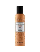 Alfaparf Milano Spuma pentru par cret Style Stories Firming Mousse - 250 ml - Portocaliu/Negru