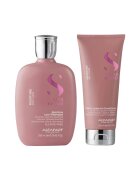 Alfaparf Pachet pentru par uscat - Moisture Nutritive Low Shampoo 250ml - Balsam hidratant Leave-in 200ml