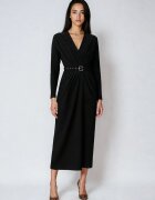 Alina Cernatescu Rochie midi drapata Amaris