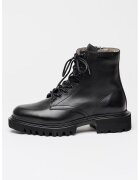 AllSaints Bocanci din piele - Negru