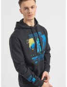 AllSaints Hanorac supradimensionat cu buzunar kangaroo Radiance - Negru