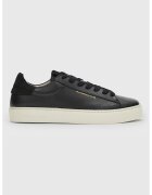 AllSaints Pantofi sport de piele Shana - Negru stins