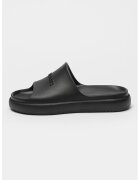AllSaints Papuci cu logo in relief - Negru
