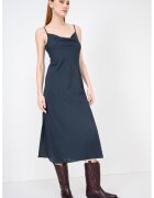 AllSaints Rochie din satin Hadley - Albastru inchis