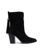 ALMA EN PENA Botine dama piele naturala - Negru