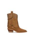 ALMA EN PENA Cizme de cowboy dama V250122 - Piele naturala - Maro
