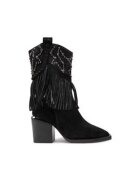 ALMA EN PENA de cowboy negru - piele naturala - Negru